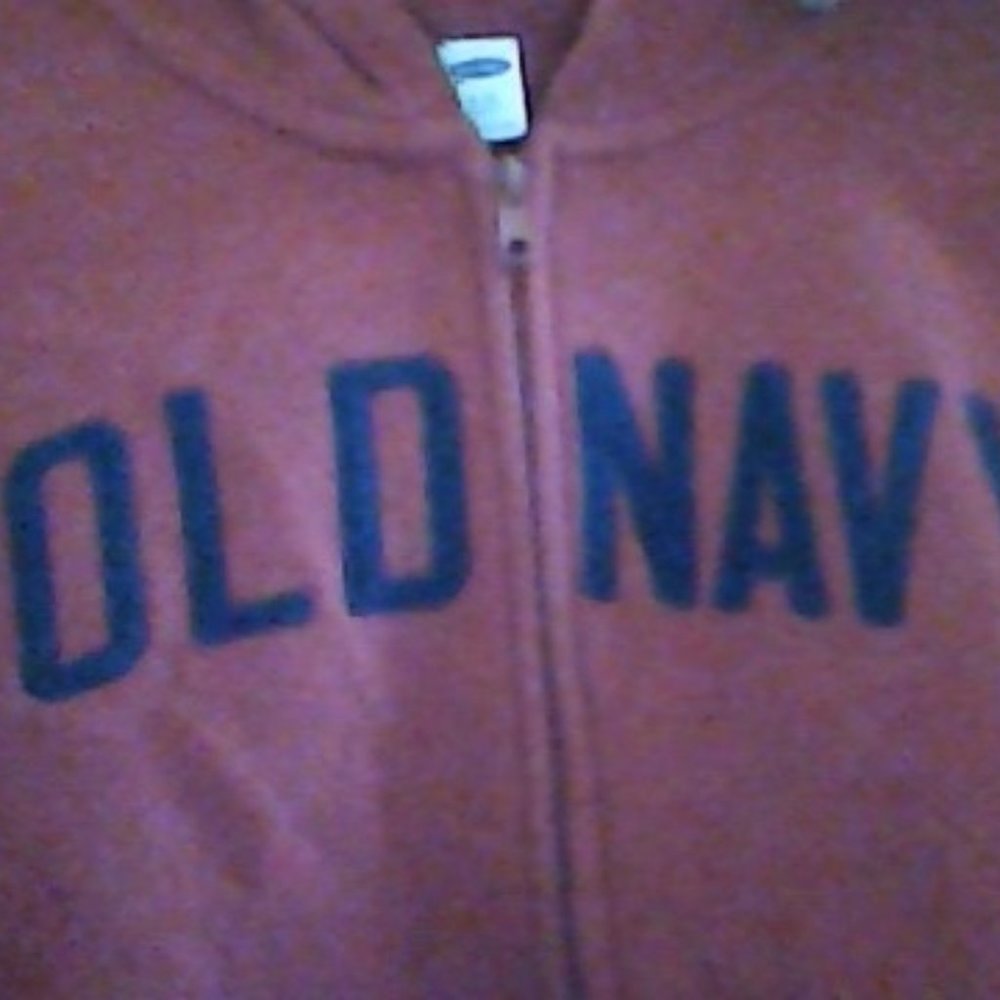 old navy red hoddie